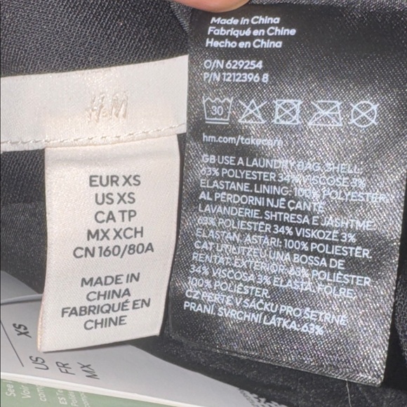 H&M Black Beaded Dress Cocktail Dress - Picture 14 of 17